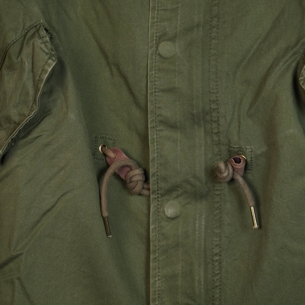 Long Hooded Parka Jacket ( SIZE-L )