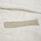 Plush Sherpa Hooded Jacket with Zip Closure ( SIZE-S )