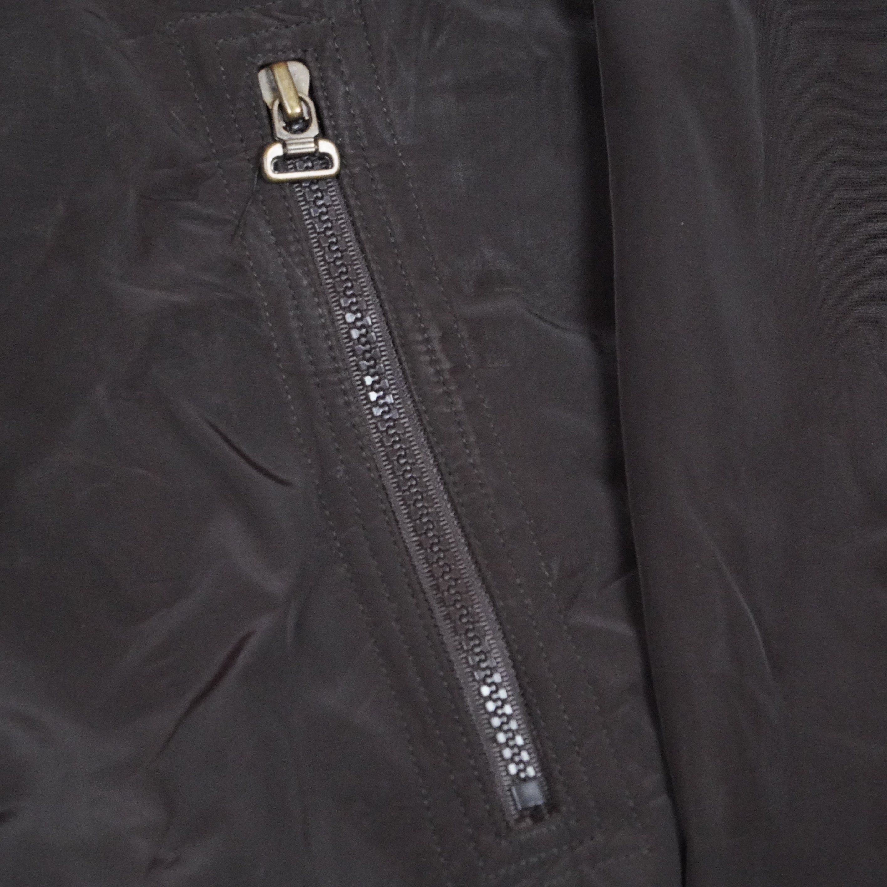 High-Neck Winter Jacket with Zip Closure ( SIZE-M )