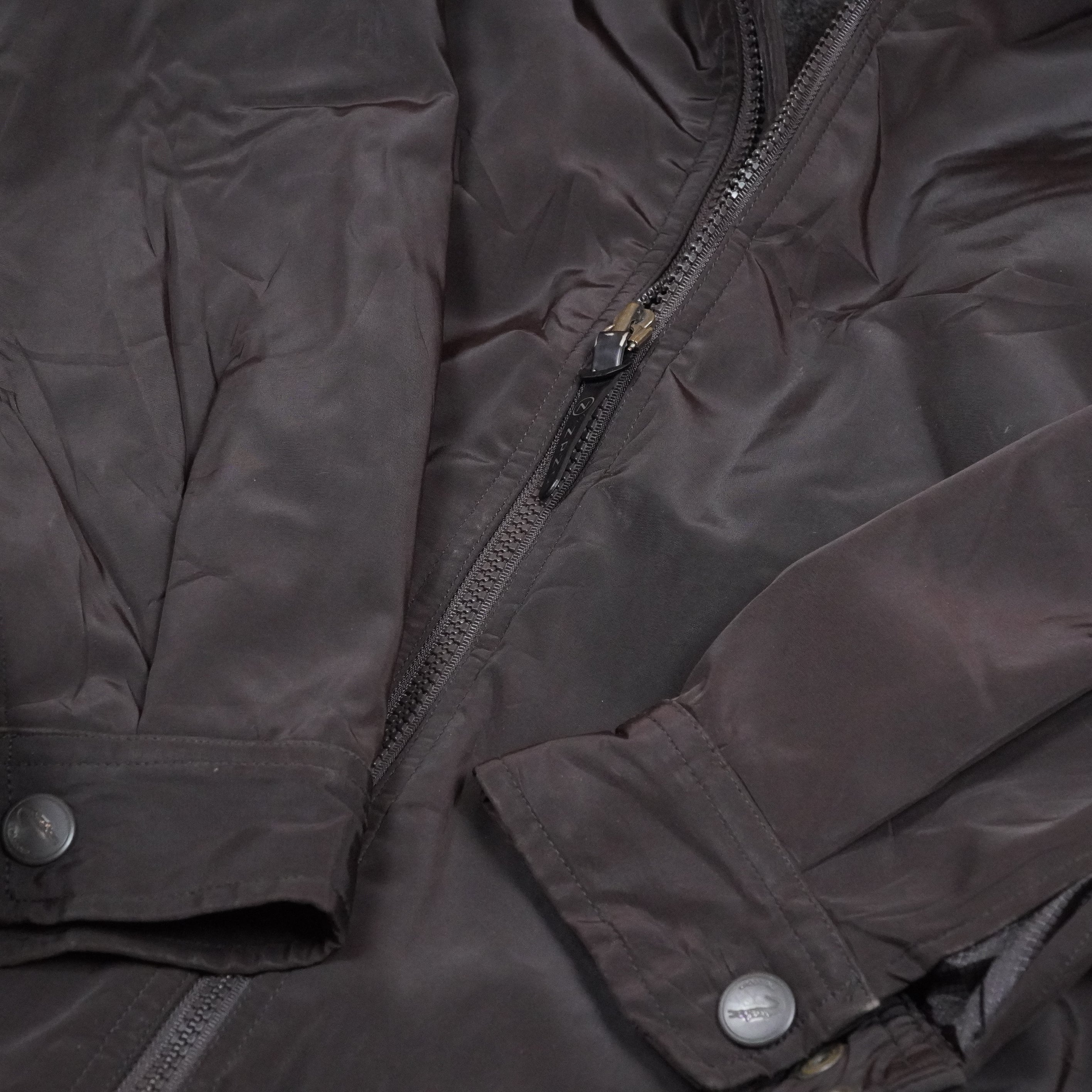 High-Neck Winter Jacket with Zip Closure ( SIZE-M )