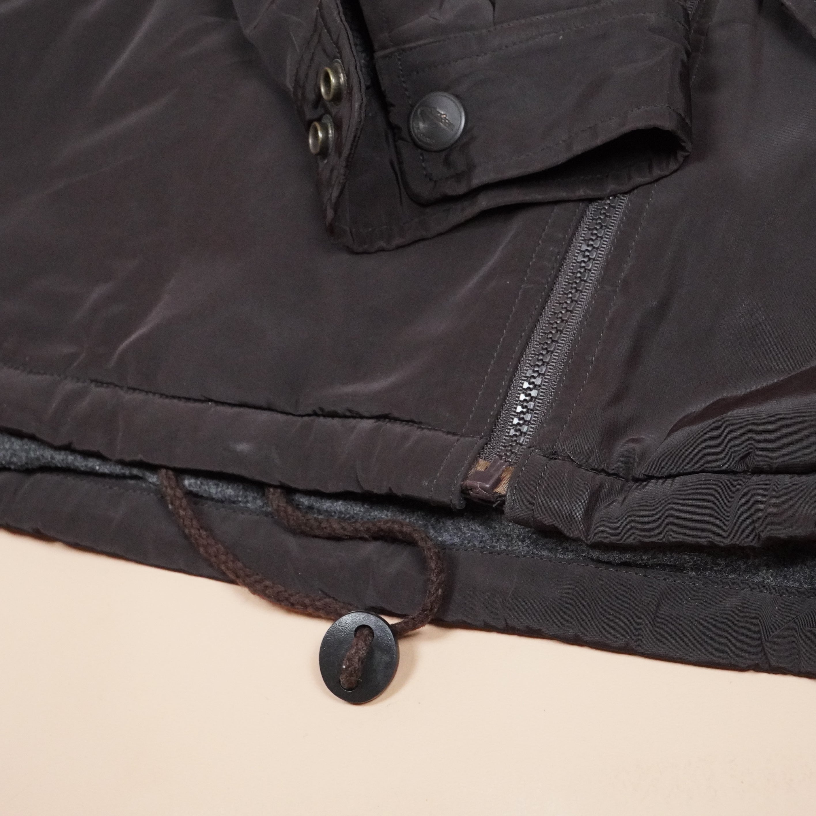 High-Neck Winter Jacket with Zip Closure ( SIZE-M )