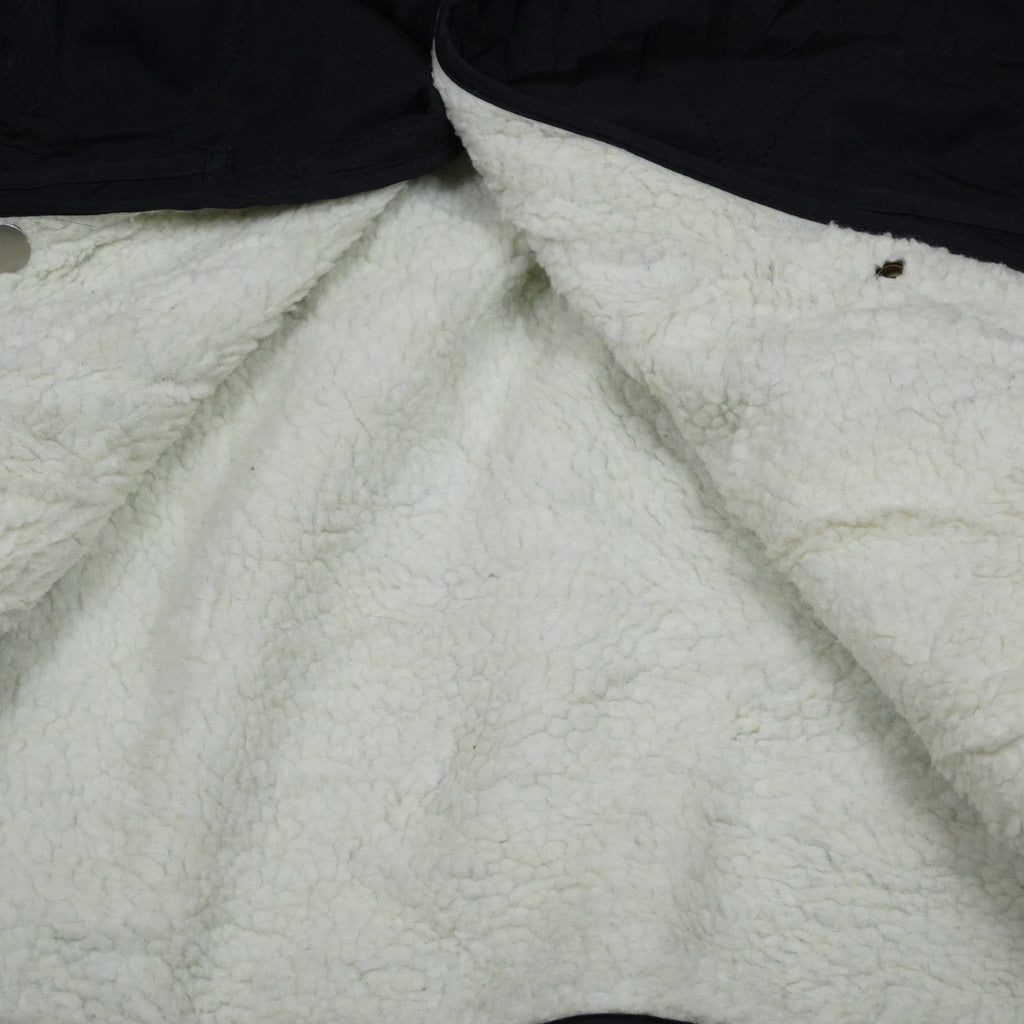 Quilted Button-Front Winter Jacket ( SIZE-M )