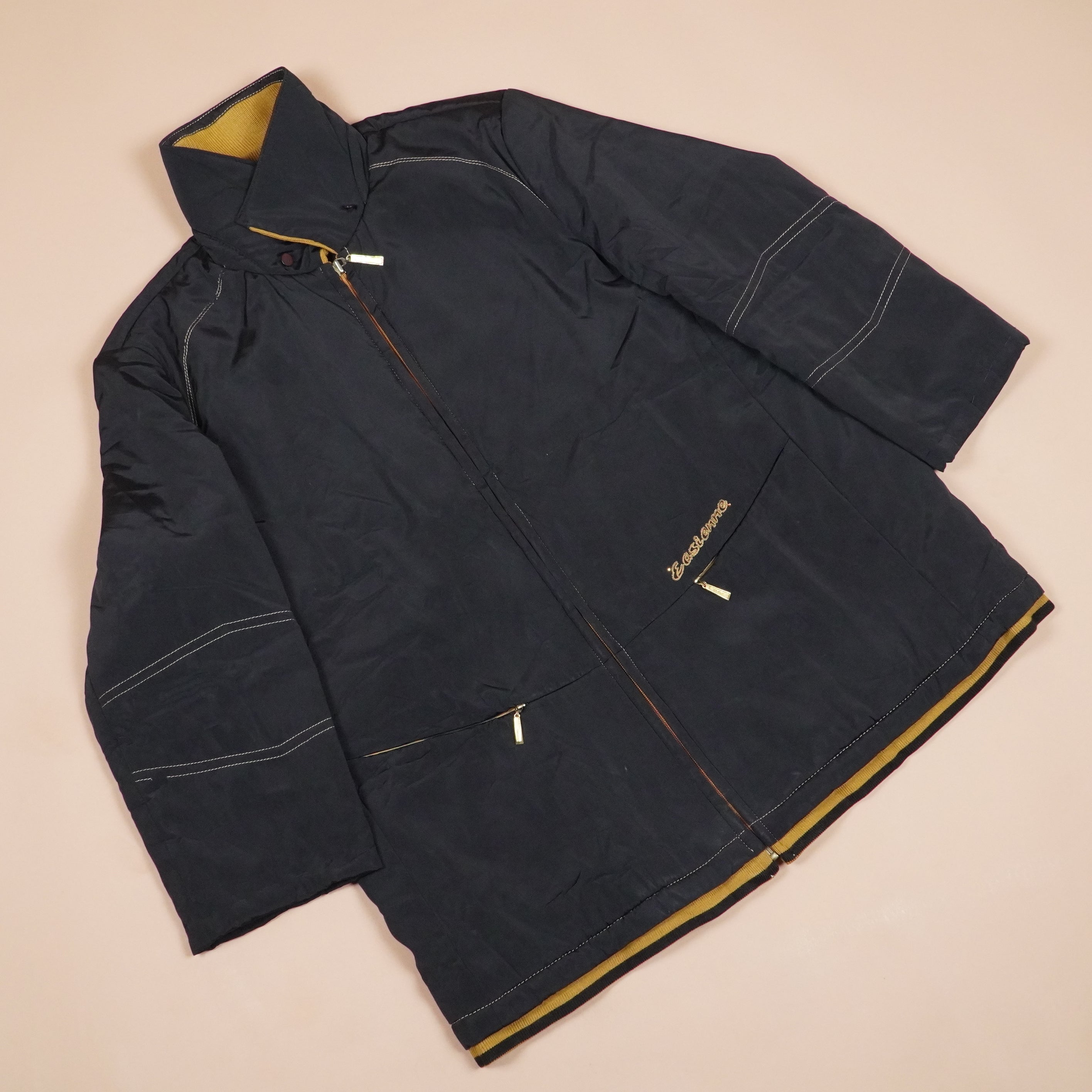 Insulated Winter Jacket with High Neck ( SIZE-M )