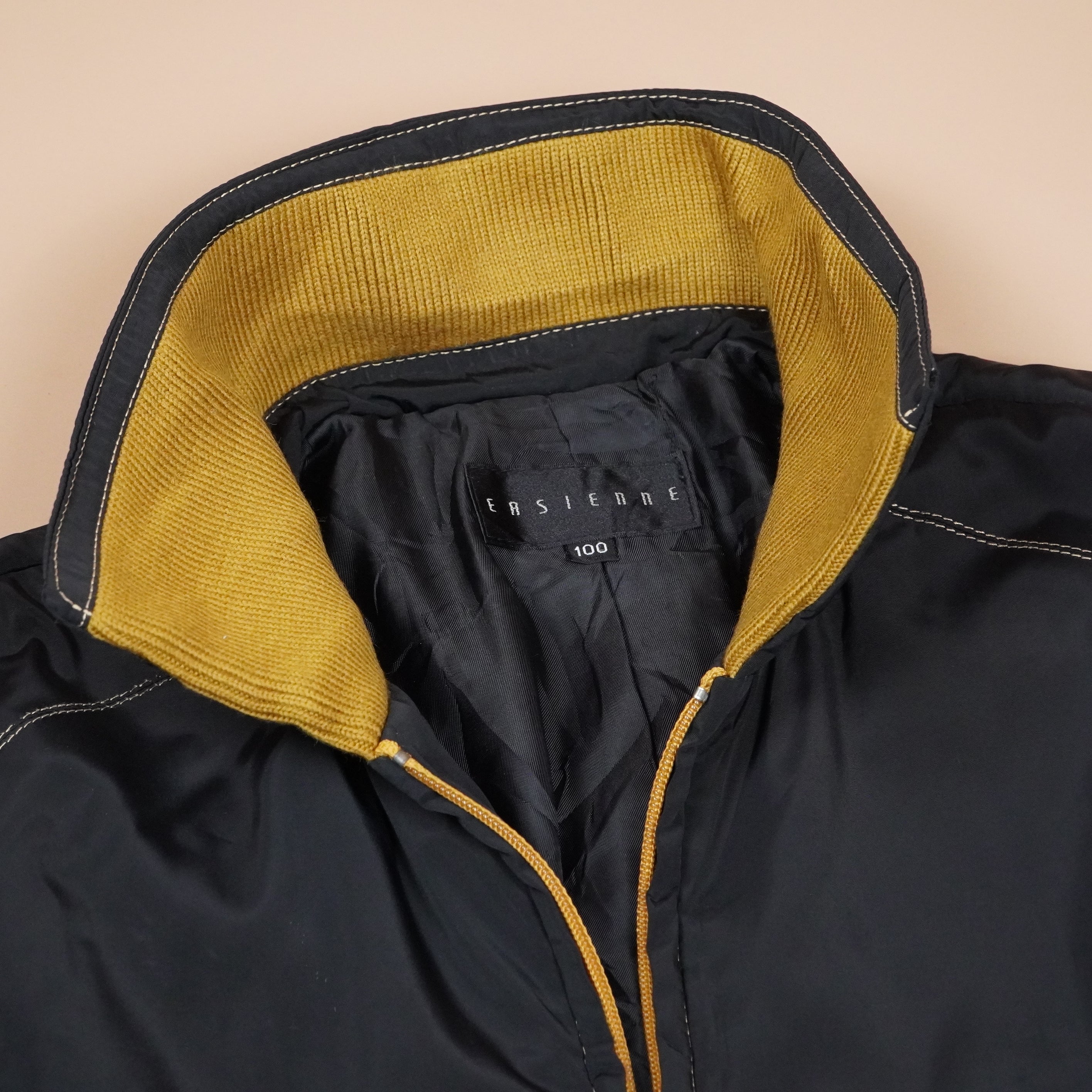 Insulated Winter Jacket with High Neck ( SIZE-M )