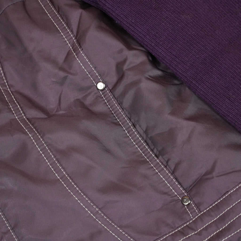 Quilted Winter Jacket with Contrast Sleeves ( SIZE-M )