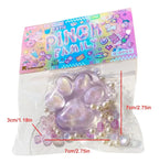 Glitter Jelly Cat Paw Stress Relief Toy (Random colors only)