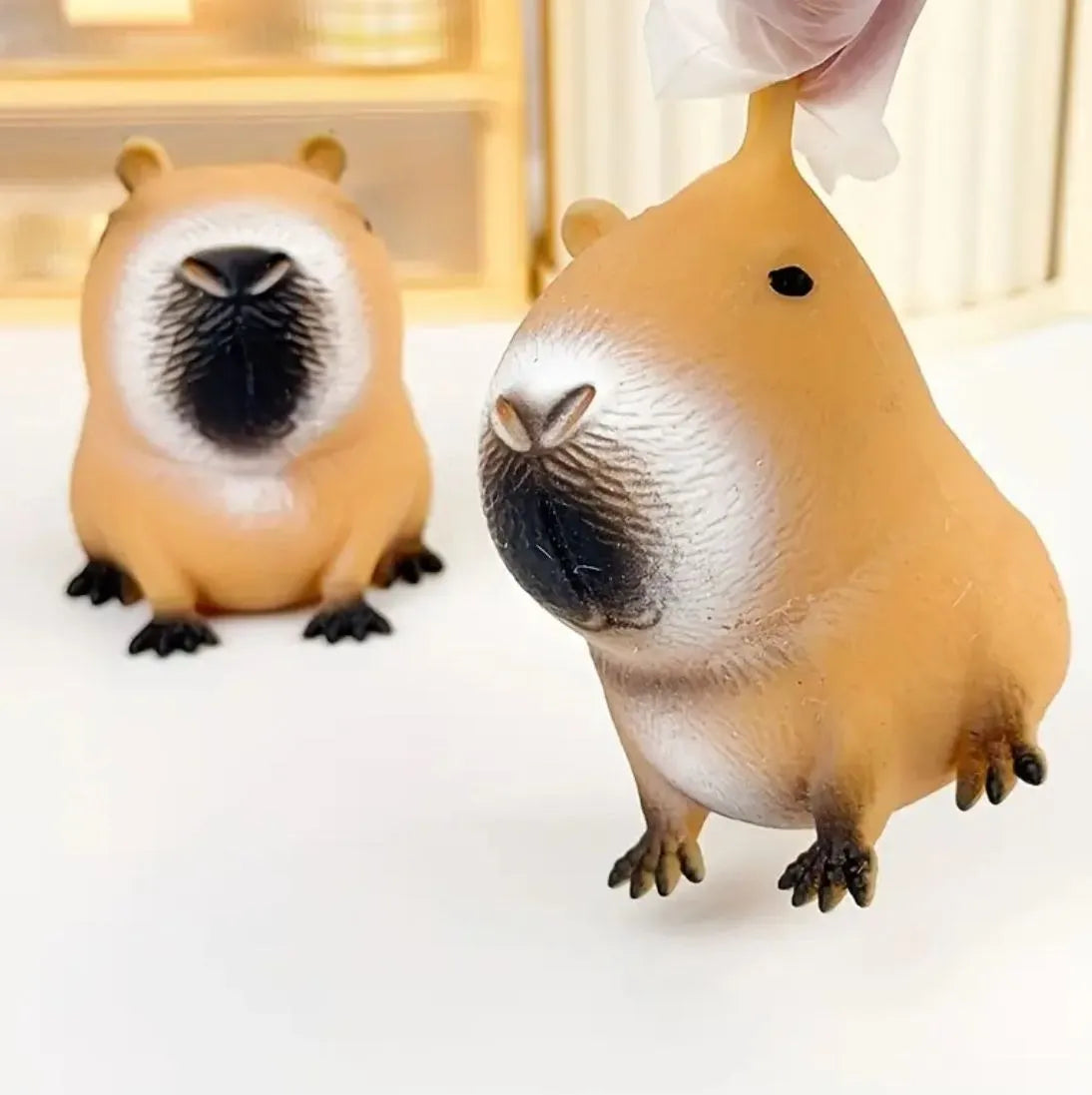 Capybara Squishy Toy – Ultra Soft Stress Relief Squeeze Toy