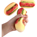 Hotdog Squishy – Ultra Soft Jumbo Stress Relief Squeeze Toy