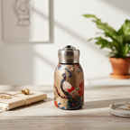 Floral Stainless Steel Flask