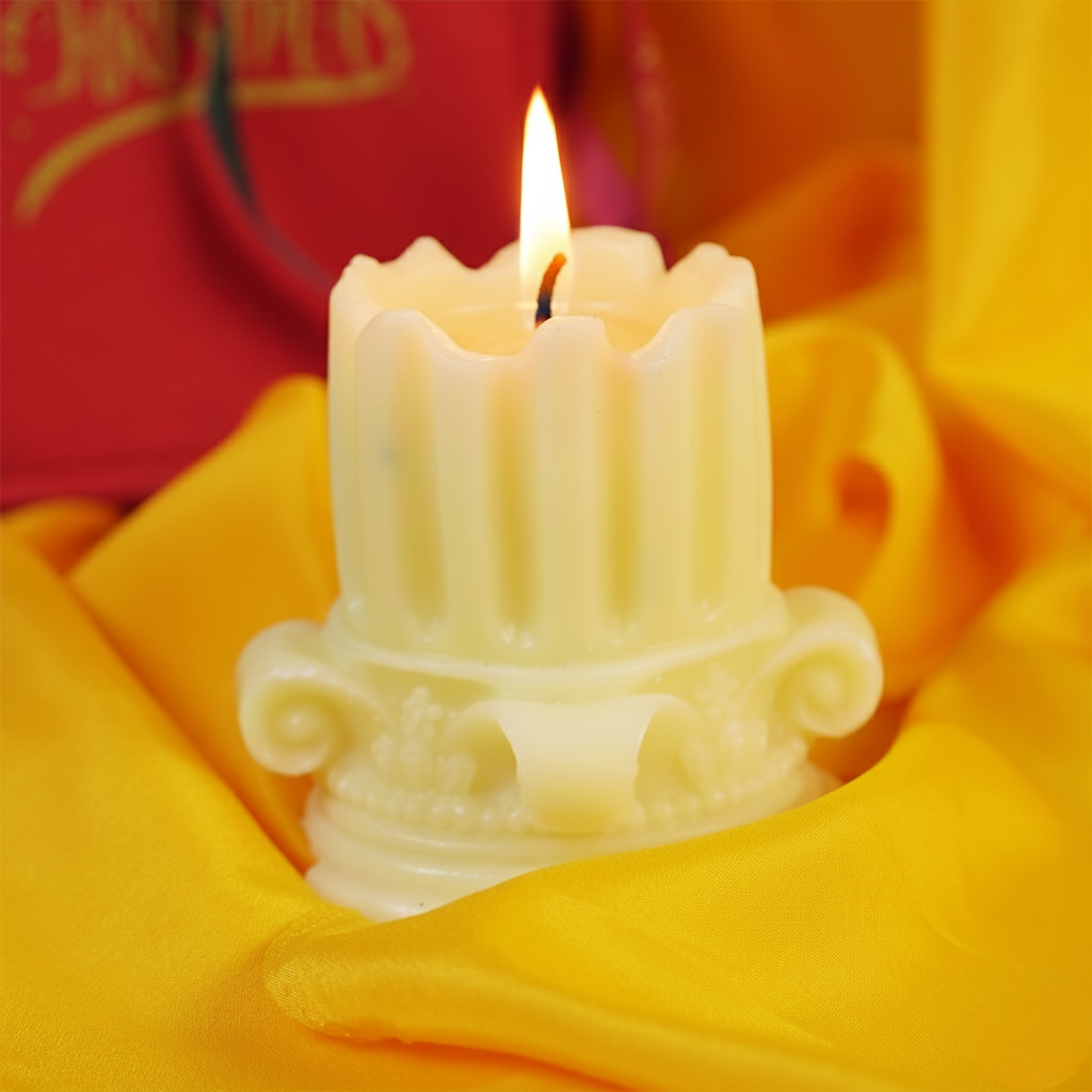 Set-2 Decorative Pillar Candle