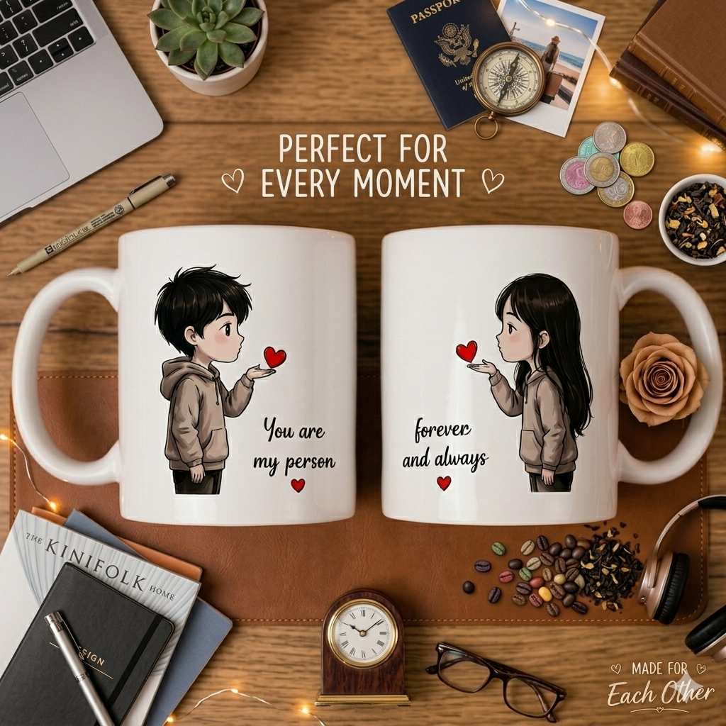 Matching Couple Mug Set | 300ml