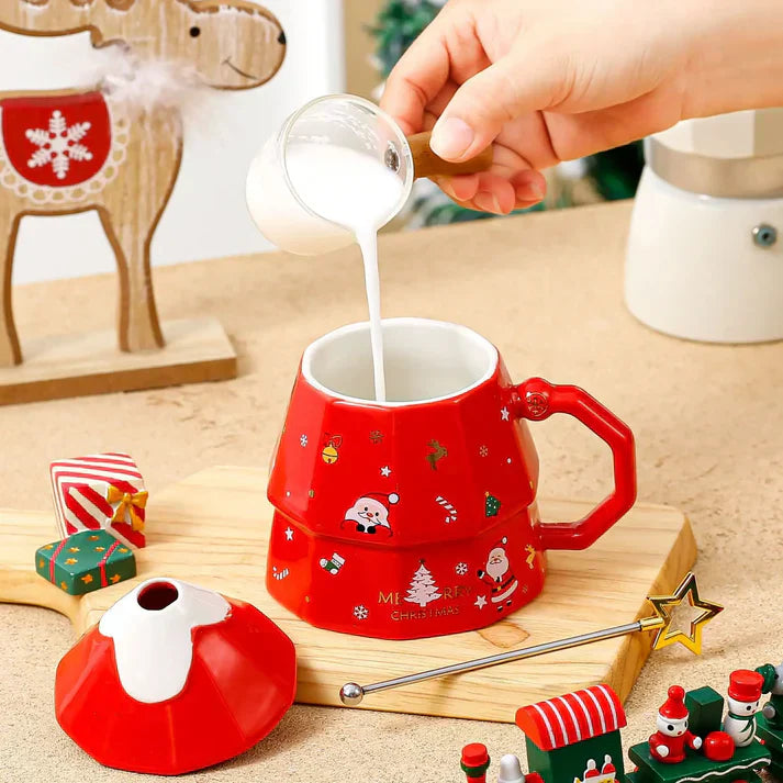 Christmas Tree Star Mug (Random Color)