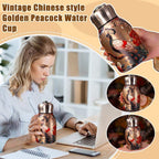 Floral Stainless Steel Flask