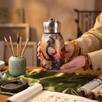 Floral Stainless Steel Flask