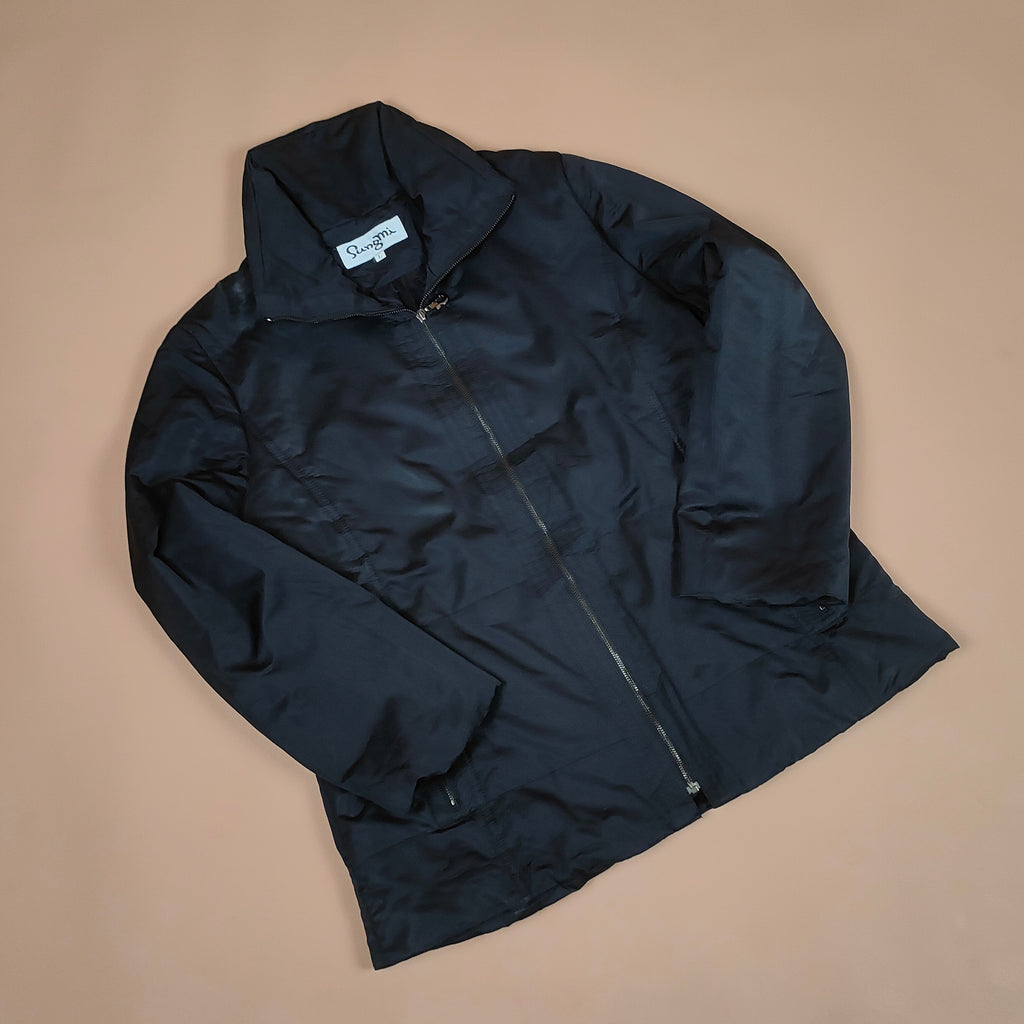 Classic High-Neck Padded Winter Jacket ( SIZE-M )