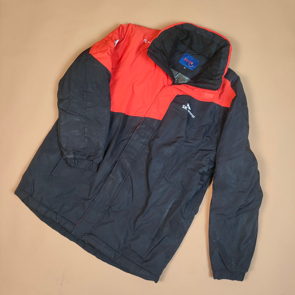 Colorblock Insulated Winter Jacket with High Neck ( SIZE-L )