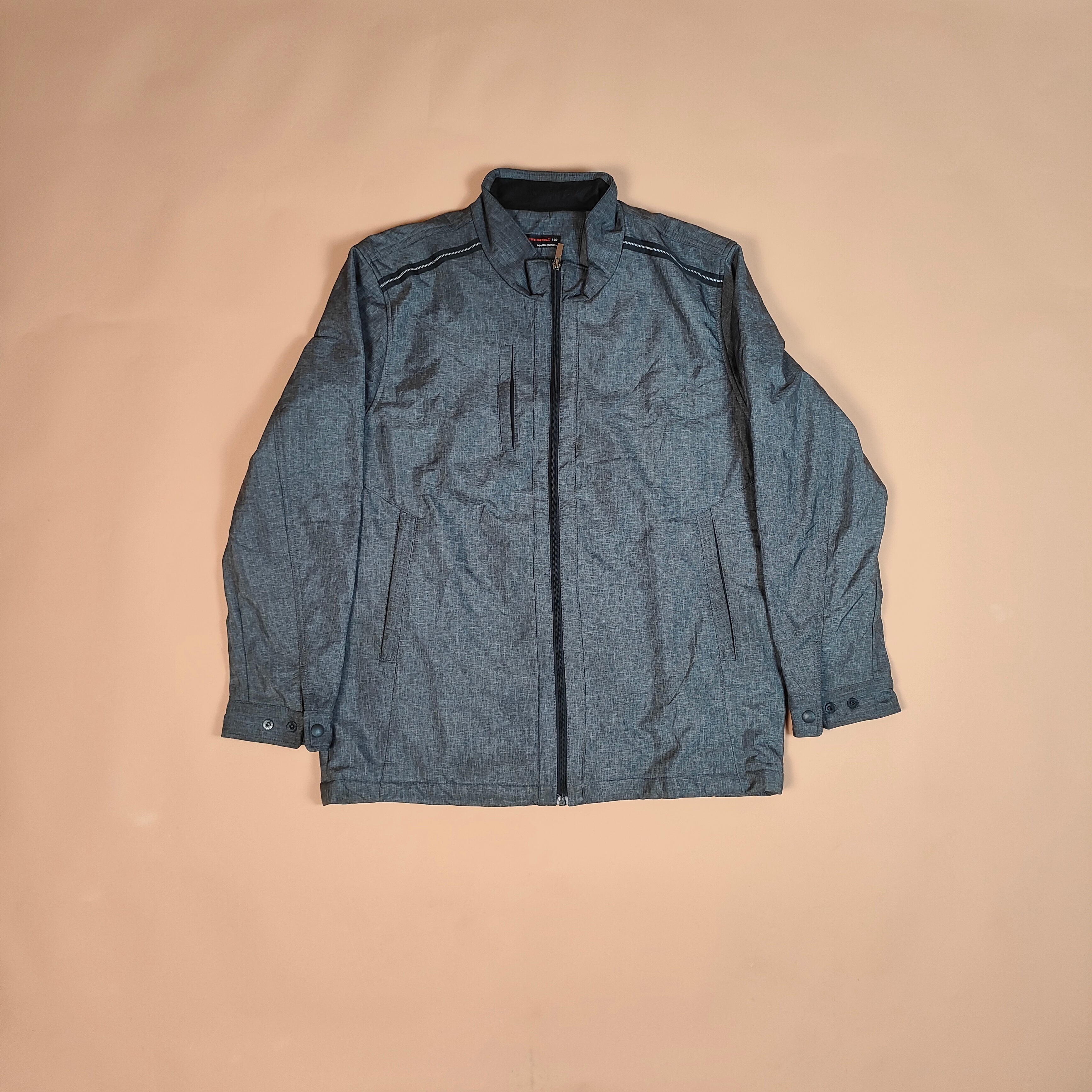 Men’s Grey Padded Winter Jacket ( SIZE-L )