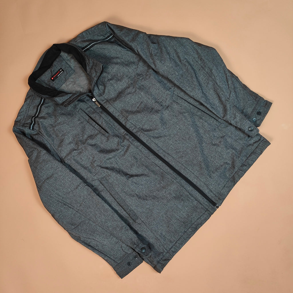 Men’s Grey Padded Winter Jacket ( SIZE-L )