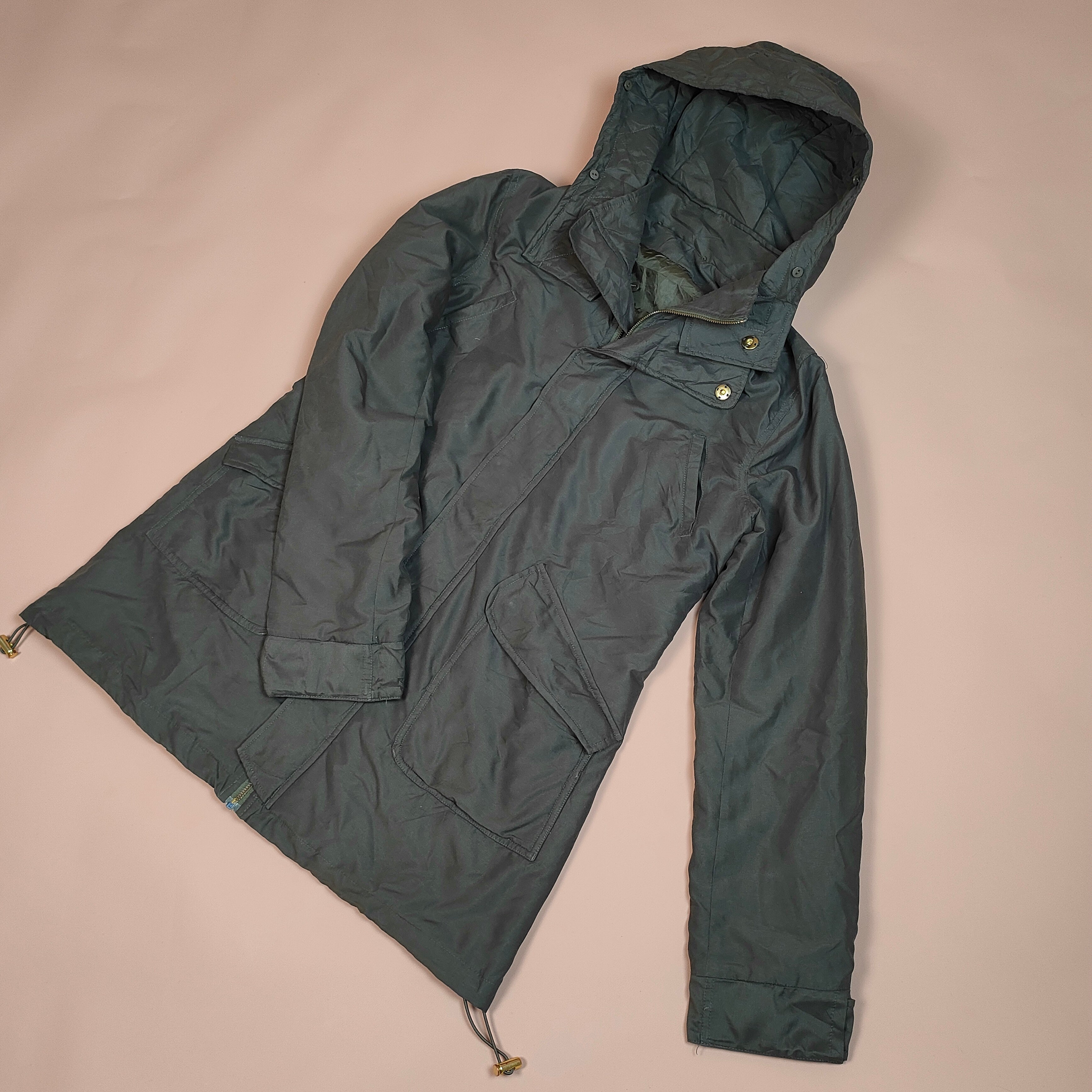 Unisex Winter Parka Jacket Hooded Long-Length ( SIZE-M )