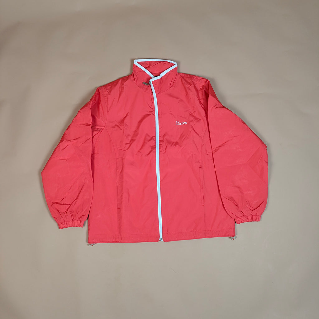 Unisex Red Lightweight Zip-Up Jacket ( SIZE-M )