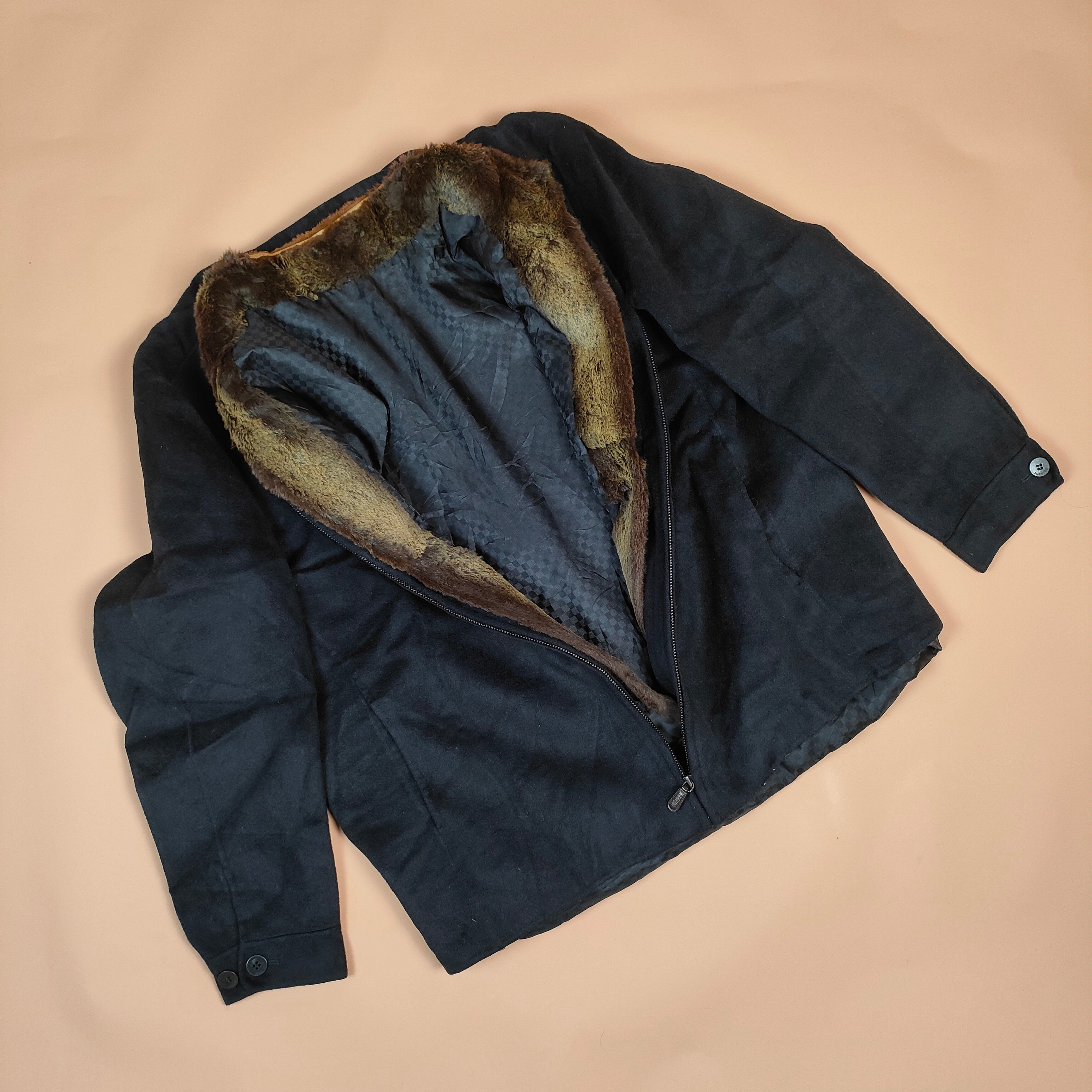 Unisex Winter Jacket with Fur-Lined Inner ( SIZE-M )