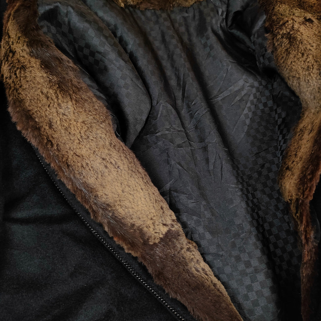 Unisex Winter Jacket with Fur-Lined Inner ( SIZE-M )