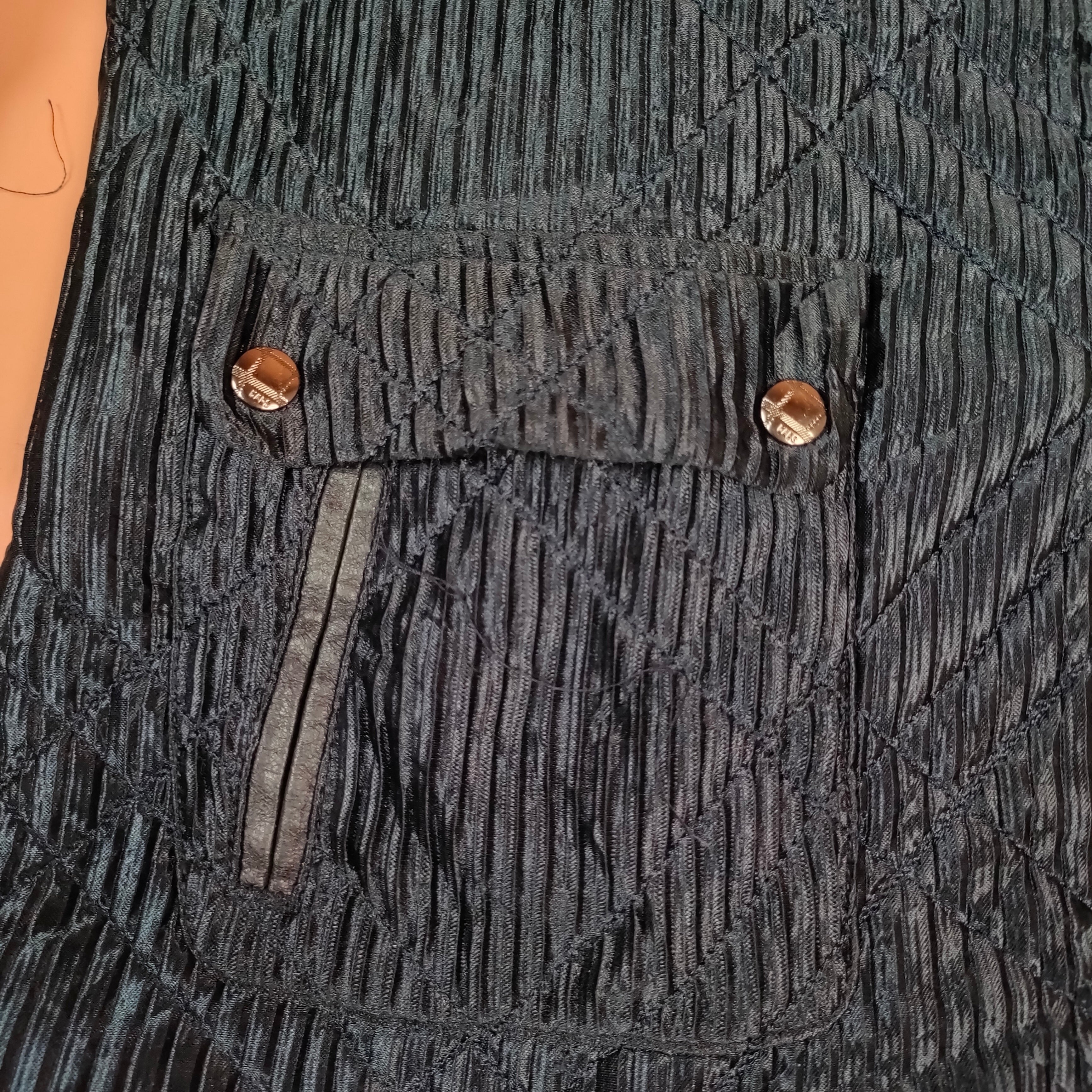 Women’s Textured Quilted Winter Jacket with Shawl Collar ( SIZE-M )