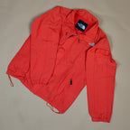 Unisex Red Outdoor Windbreaker Jacket ( SIZE-M )