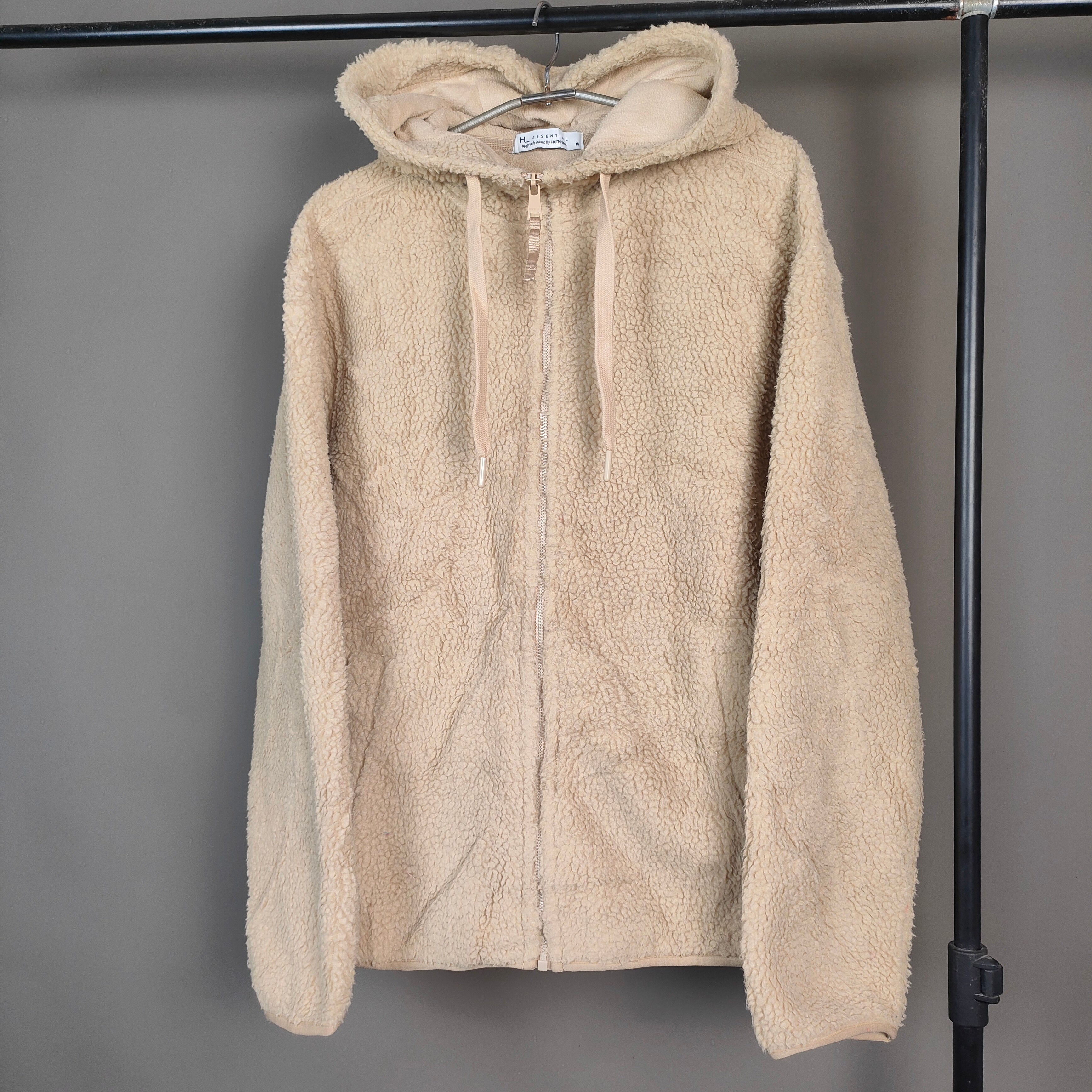 Women’s Teddy Fleece Hooded Jacket ( SIZE-M )