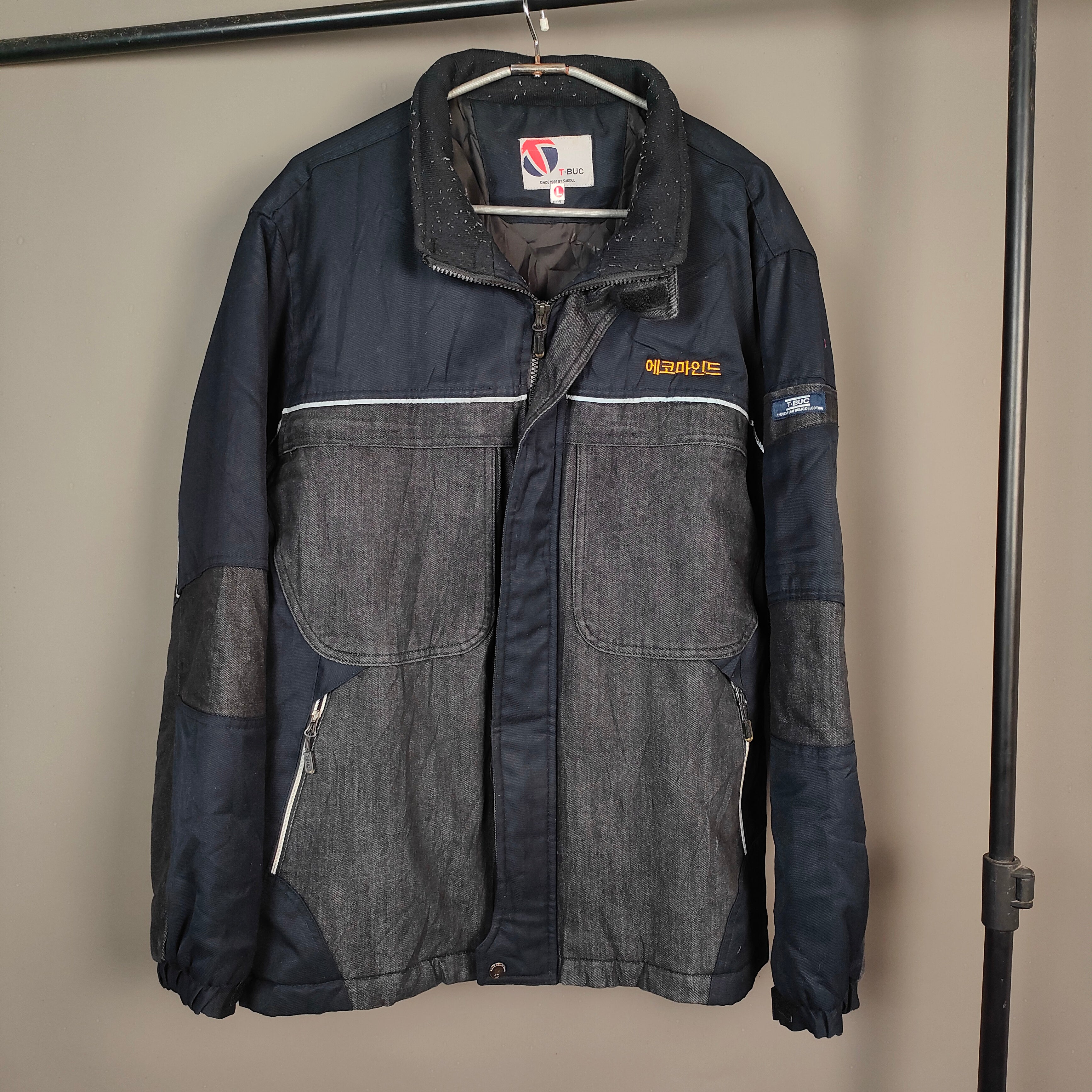 Unisex Winter Utility Jacket | Insulated Stand Collar ( SIZE-M )