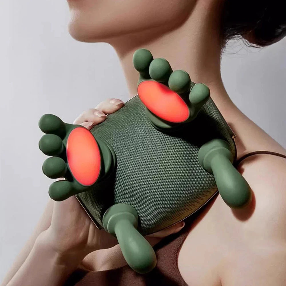 Smart Turtle Neck & Shoulder Massager with Heat