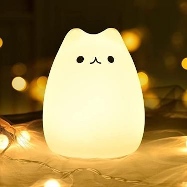 Kitty Silicone Cute Night Light