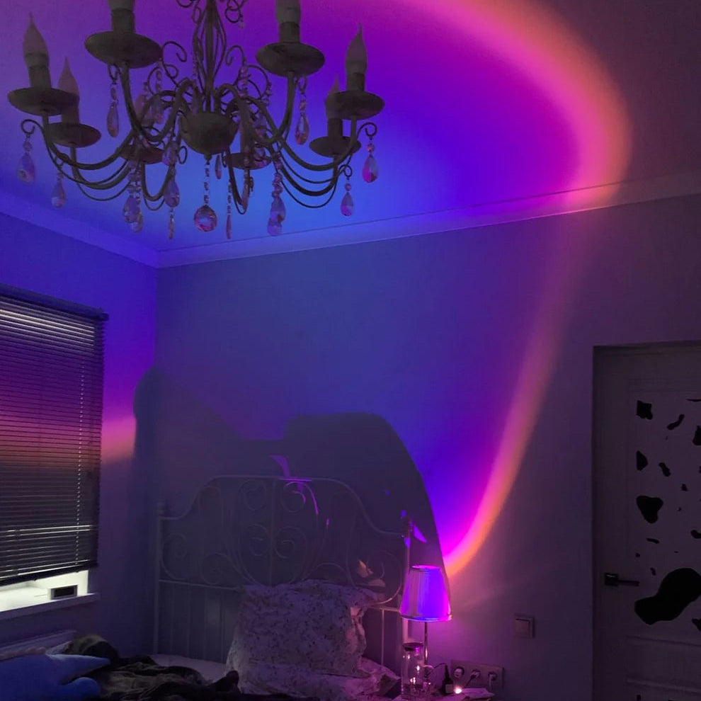 Sunset Lamp by Zuzacco™ with 16 Colors in 1, with Remote (PREMIUM QUALITY)