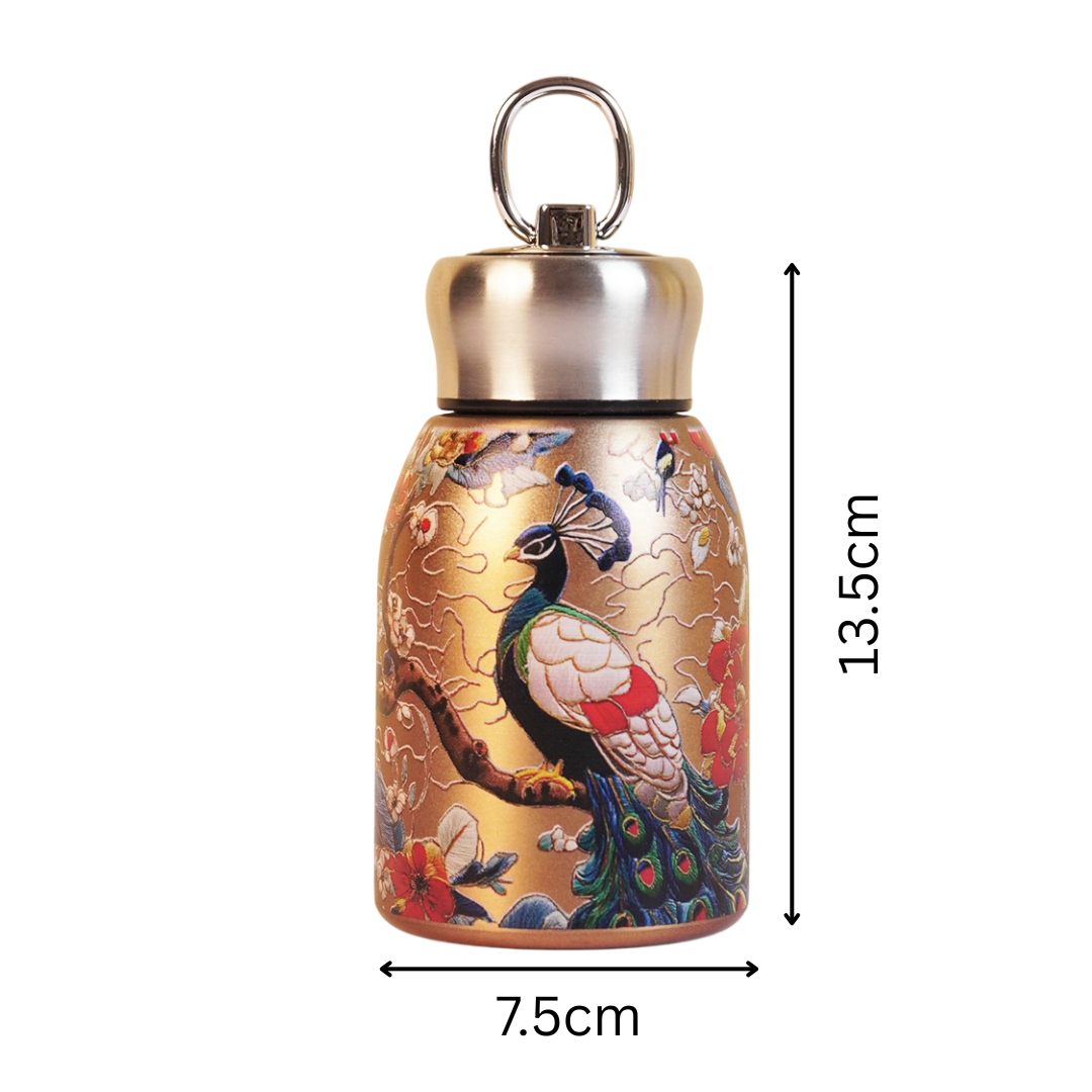 Floral Stainless Steel Flask