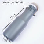 Premium Matte Finish Insulated Water Bottle with Carry Handle