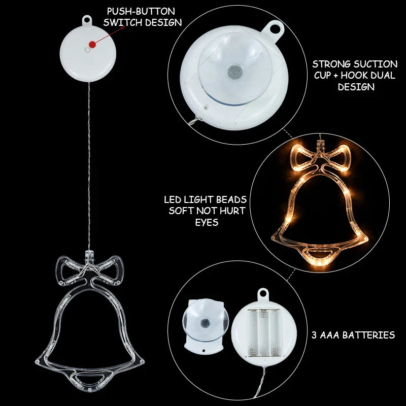 LED Christmas Bell Light