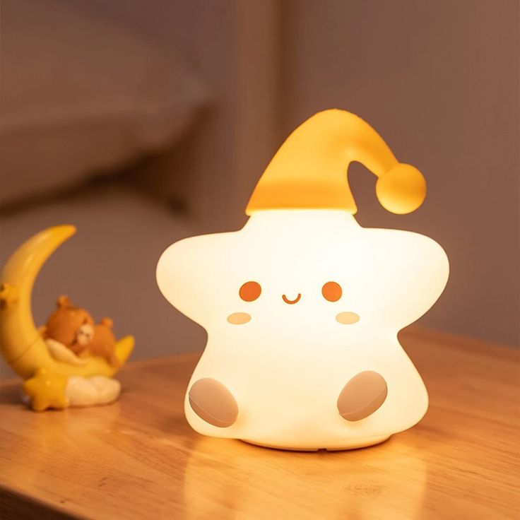 Creative Star Night Light Soft Lamp