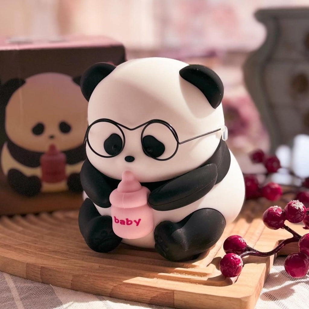 Cute Baby Panda Rechargeable Night Light