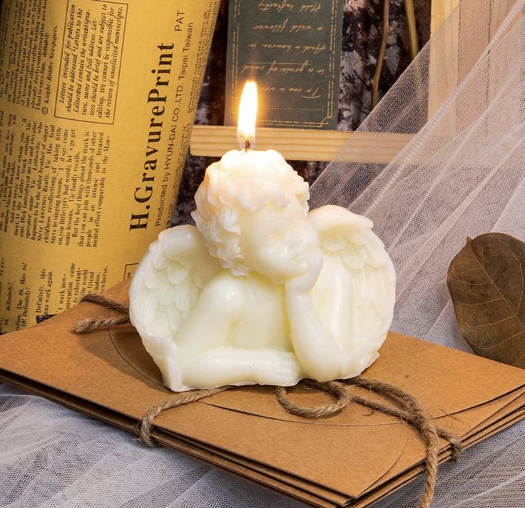 PACK OF 4 Little Angel Scented Candle