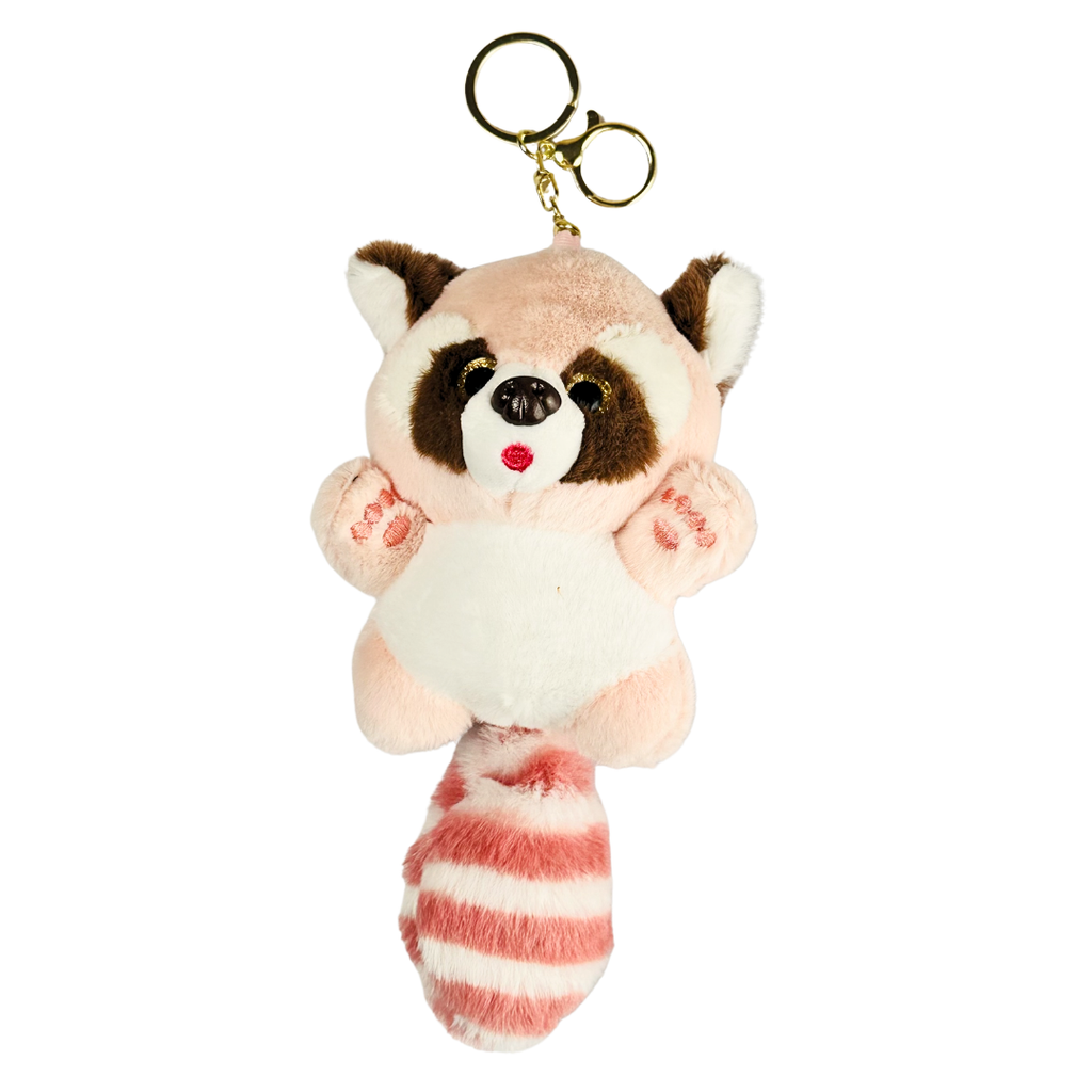 Cute Red Panda Plush Keychain(Random Color)