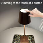 Luxury Gold Table Lamp with Metal Shade