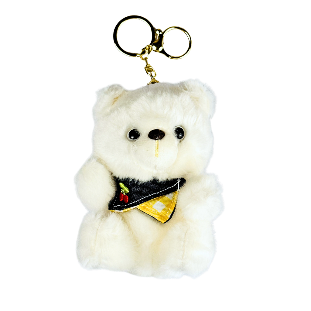 Cute Teddy Plush Keychain(Random Color)