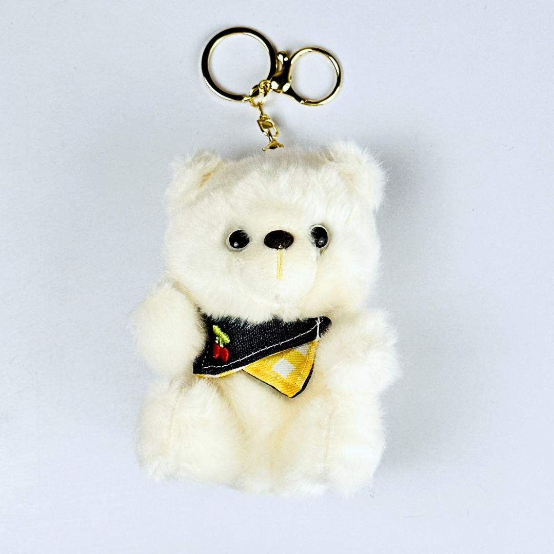 Cute Teddy Plush Keychain(Random Color)