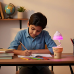 Rechargeable 2-in-1 LED Ice Cream Desk Lamp