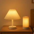 Pleated LED Table Lamp