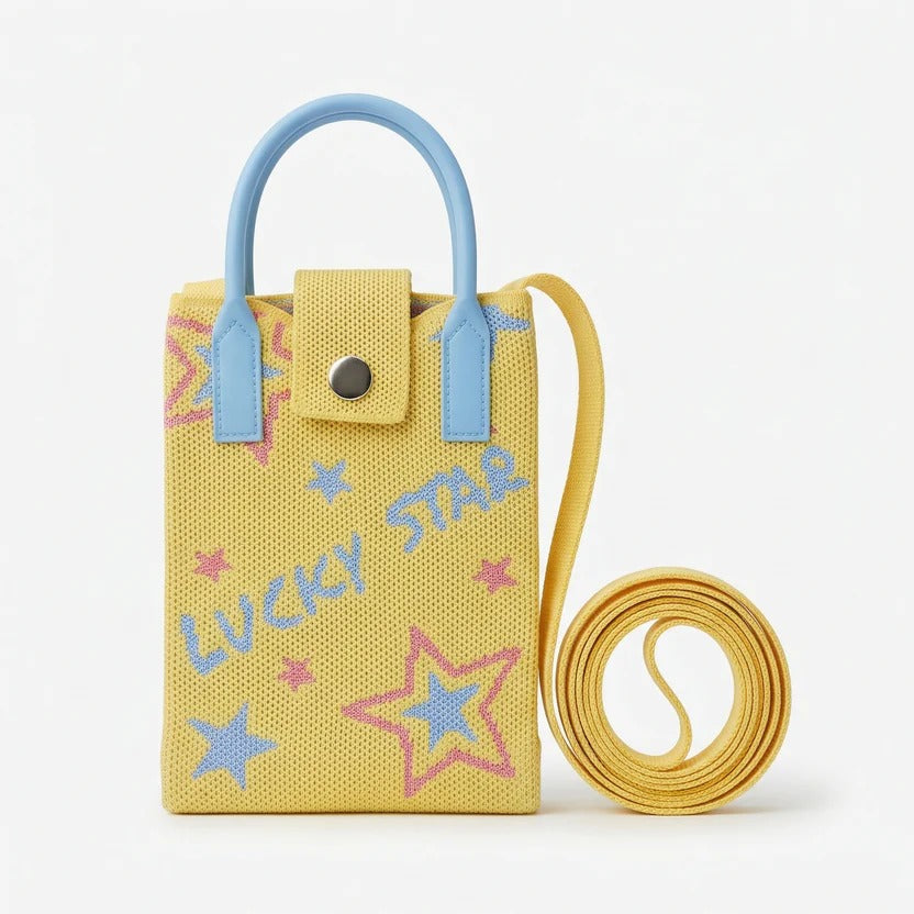 Cute Cartoon Mini Sling Bag – Random Design Collection (1 Pcs)
