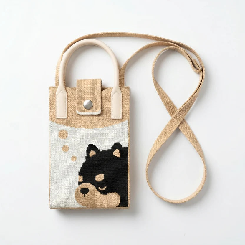 Cute Cartoon Mini Sling Bag – Random Design Collection (1 Pcs)