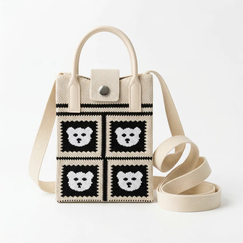 Cute Cartoon Mini Sling Bag – Random Design Collection (1 Pcs)
