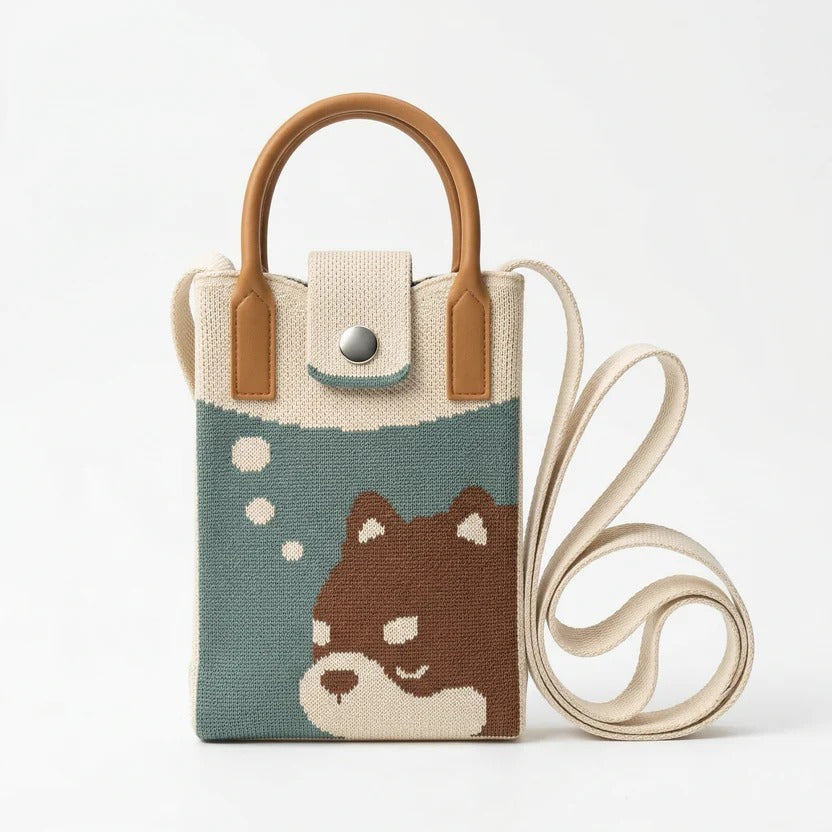Cute Cartoon Mini Sling Bag – Random Design Collection (1 Pcs)