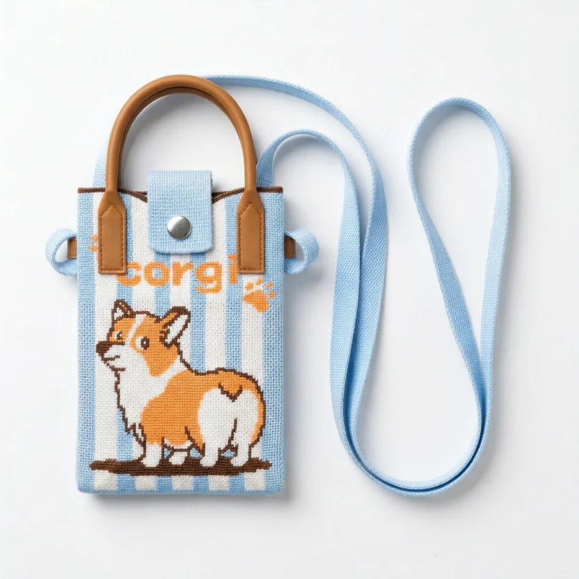 Cute Cartoon Mini Sling Bag – Random Design Collection (1 Pcs)